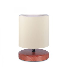 Opviq AYD - 3189 Lámpara de mesa de cuerpo de tela en Colores en polvo